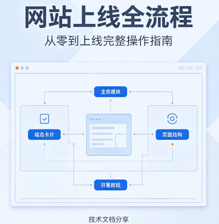 网站注册完整操作指南:从零到上线的全流程